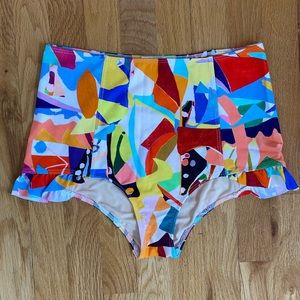 Kortni Jeane FMV leg ruffle swim bottoms